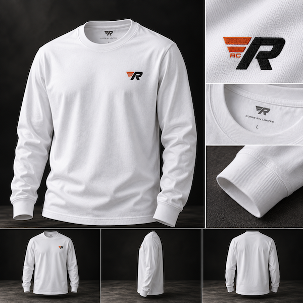 Playera manga larga
